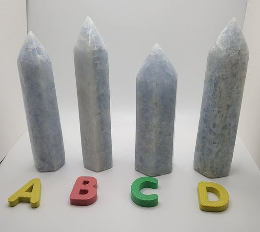 Blue Calcite Towers