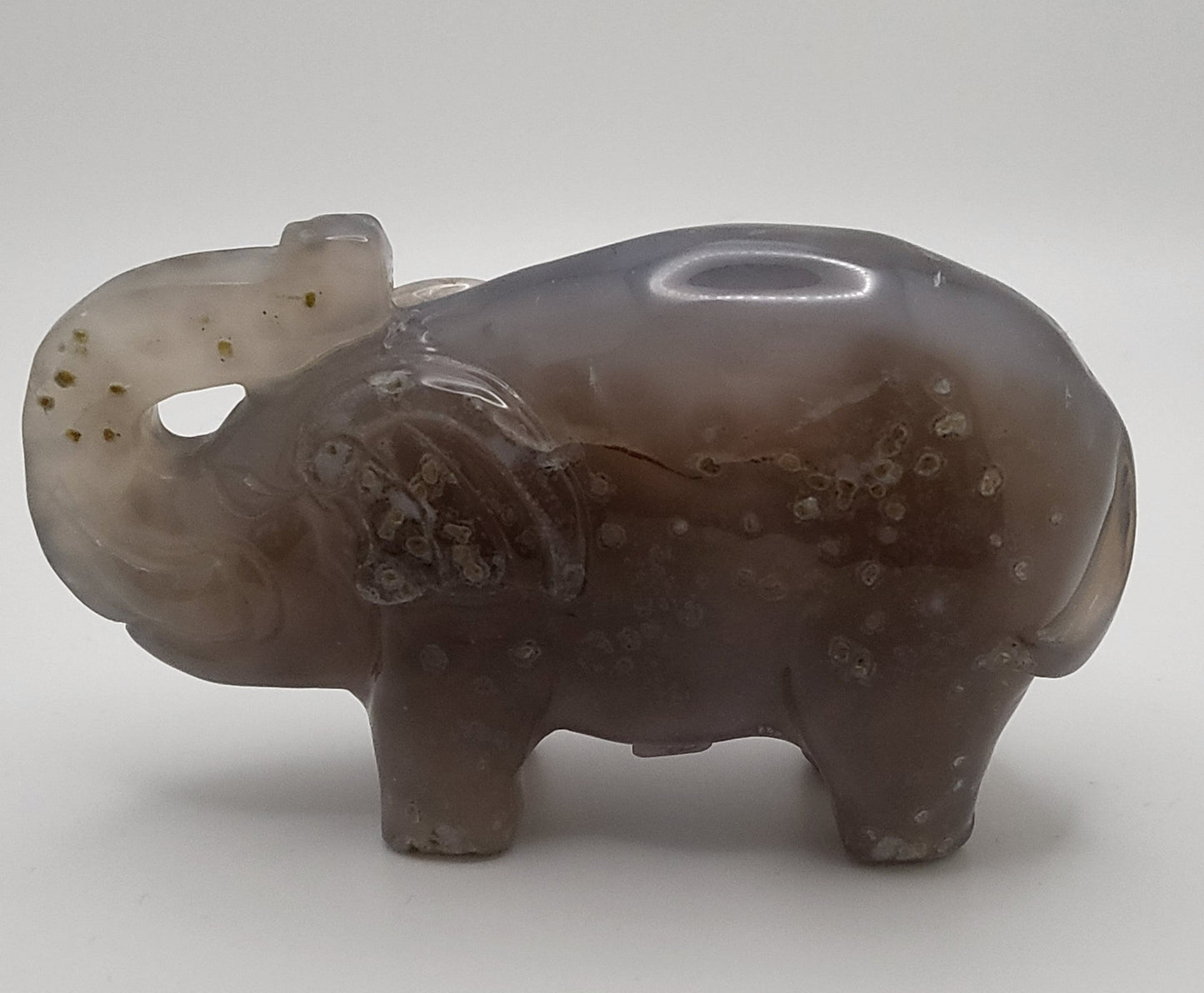 4 Inch Agate Elephant