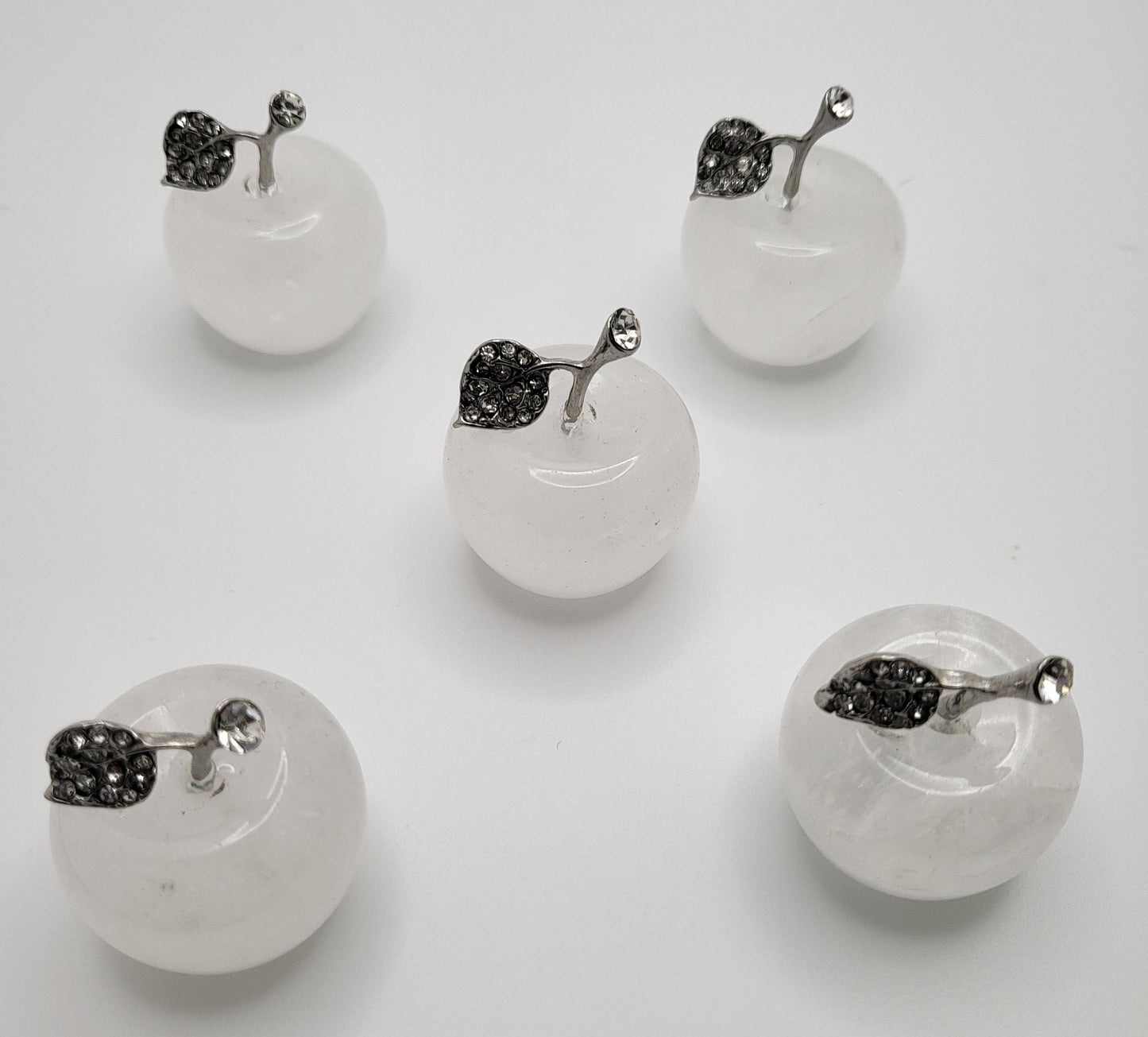 Apples With Silver Colored Stem