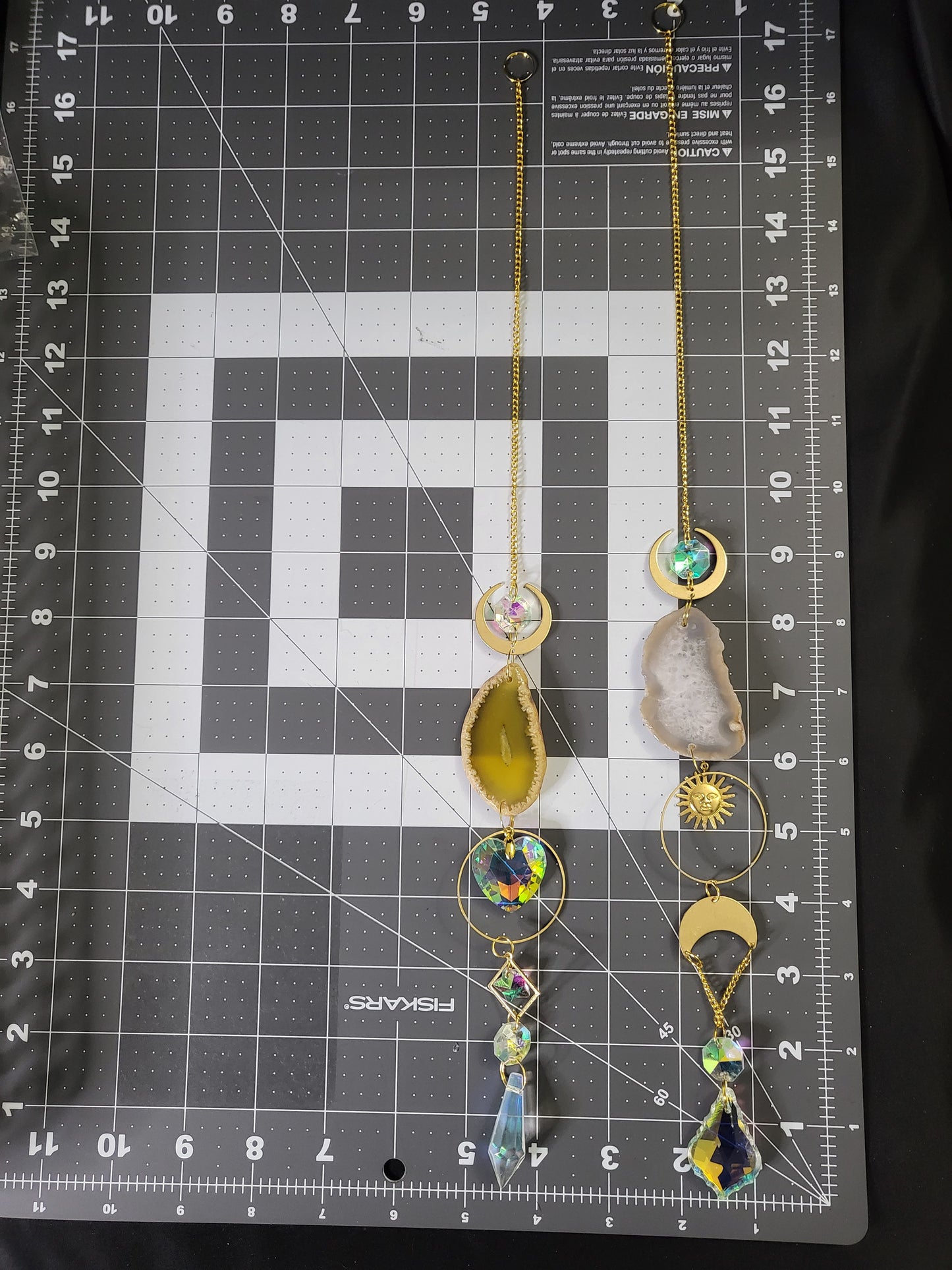 Agate Slice Sun Catcher