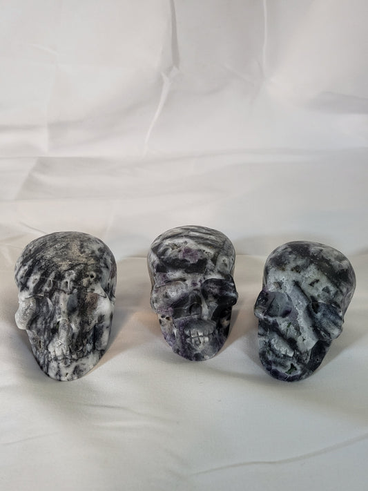 Sphalerite Skulls