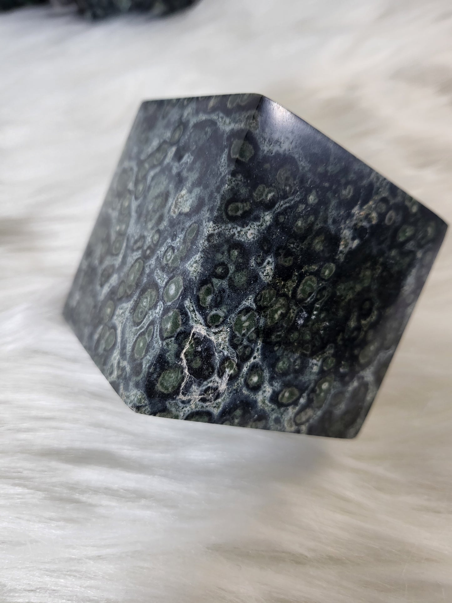 Kambaba Jasper Cube
