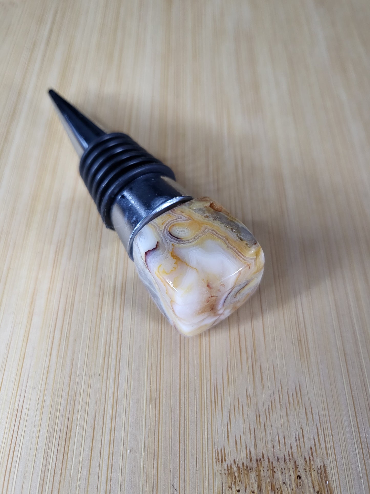 Wine Stopper with crystal top