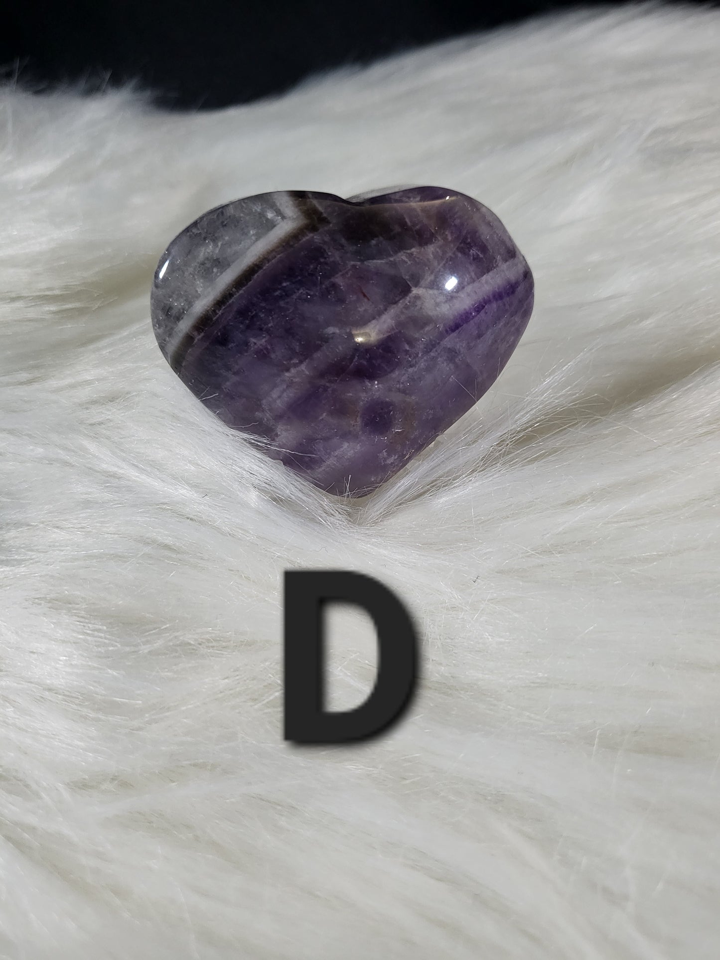 Dream Amethyst Hearts