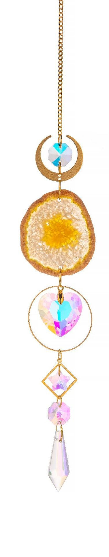 Agate Slice Sun Catcher
