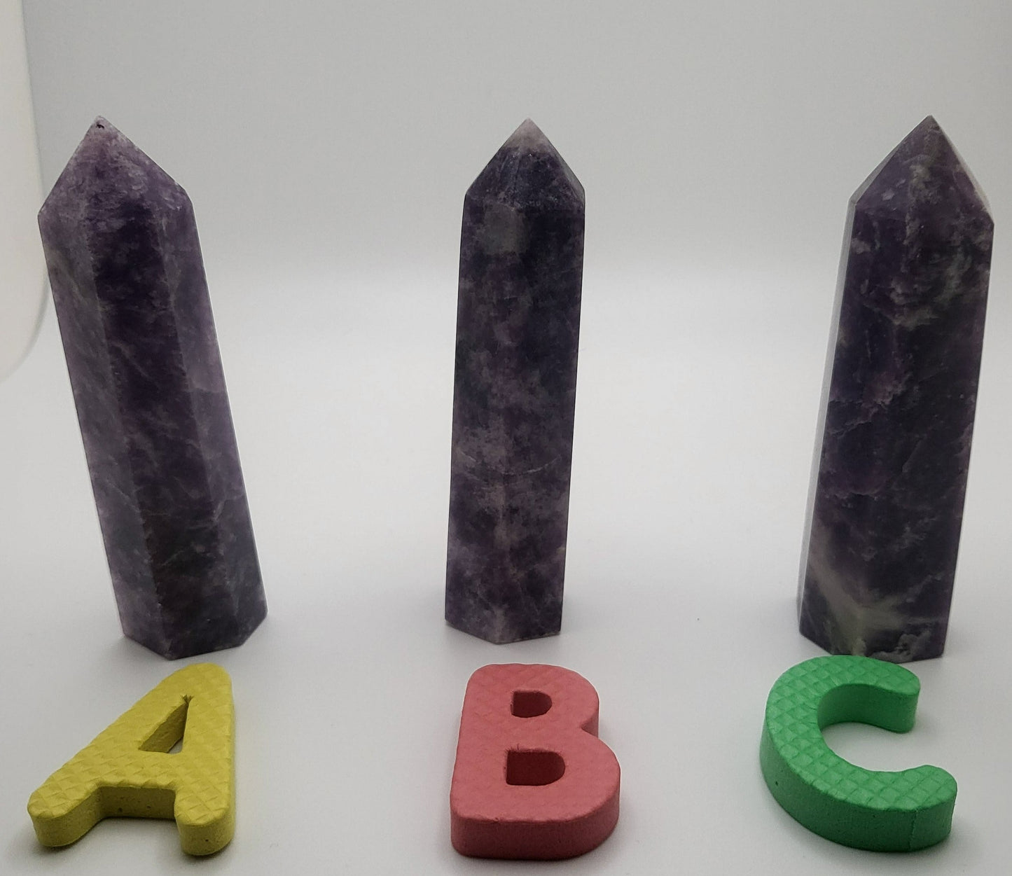 Lepediolite / Purple Mica Tower Points