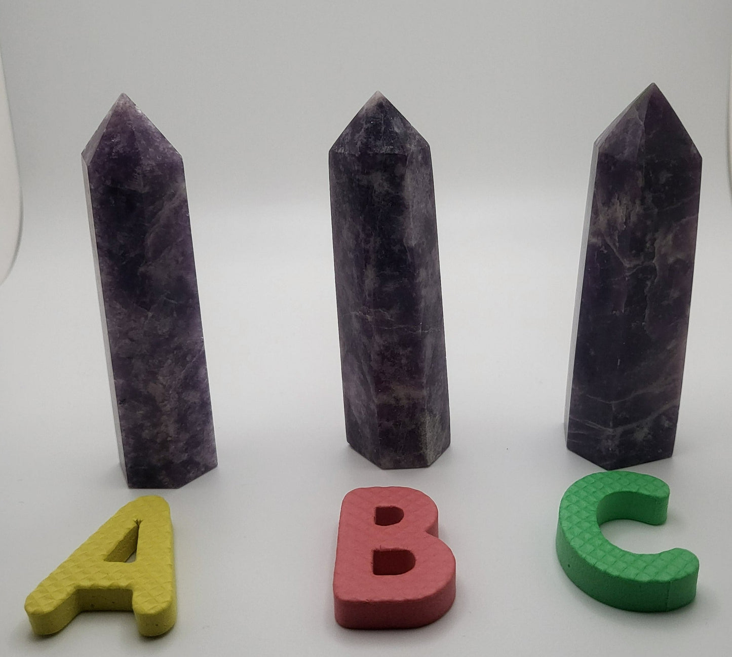 Lepediolite / Purple Mica Tower Points