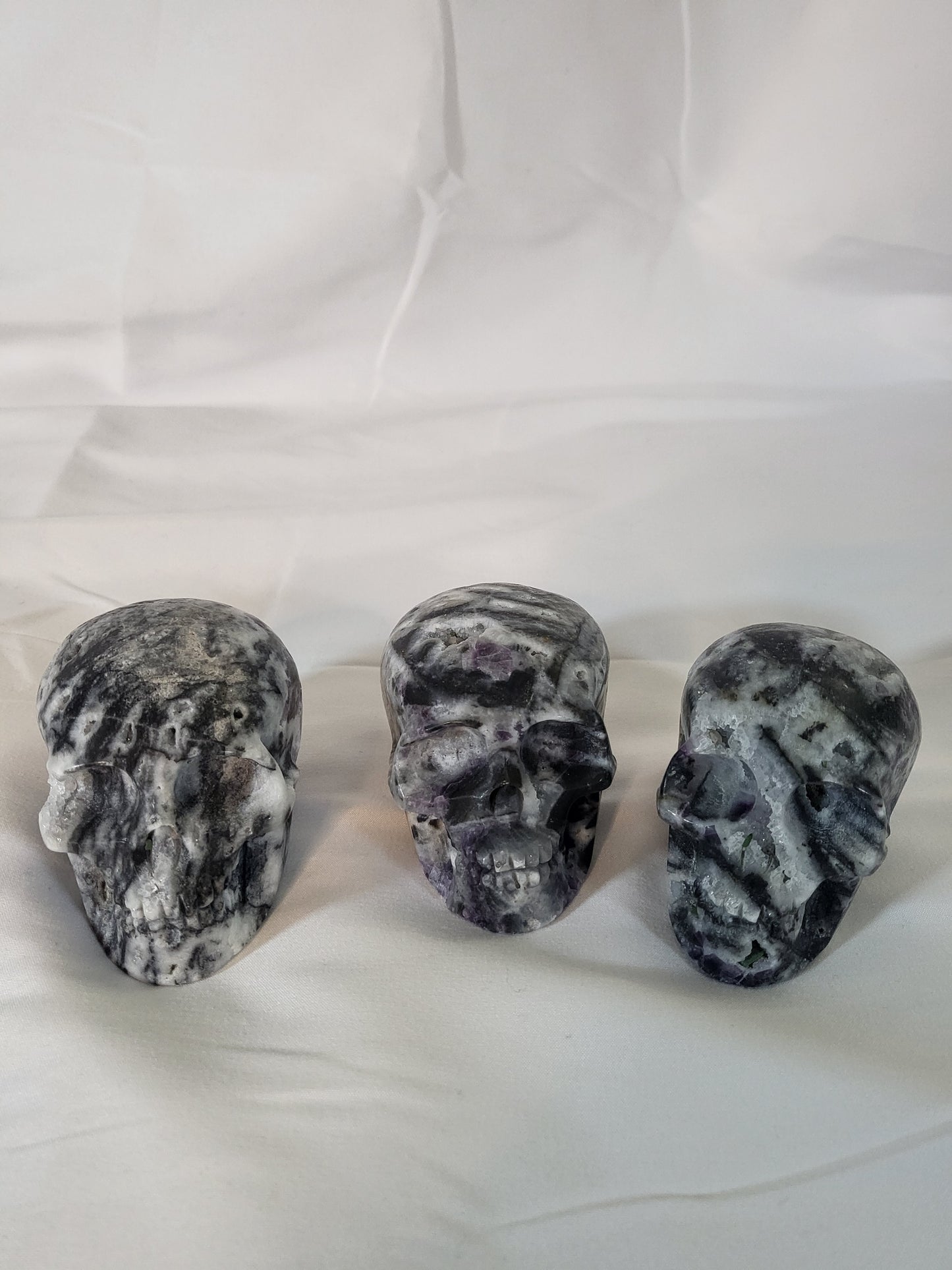 Sphalerite Skulls