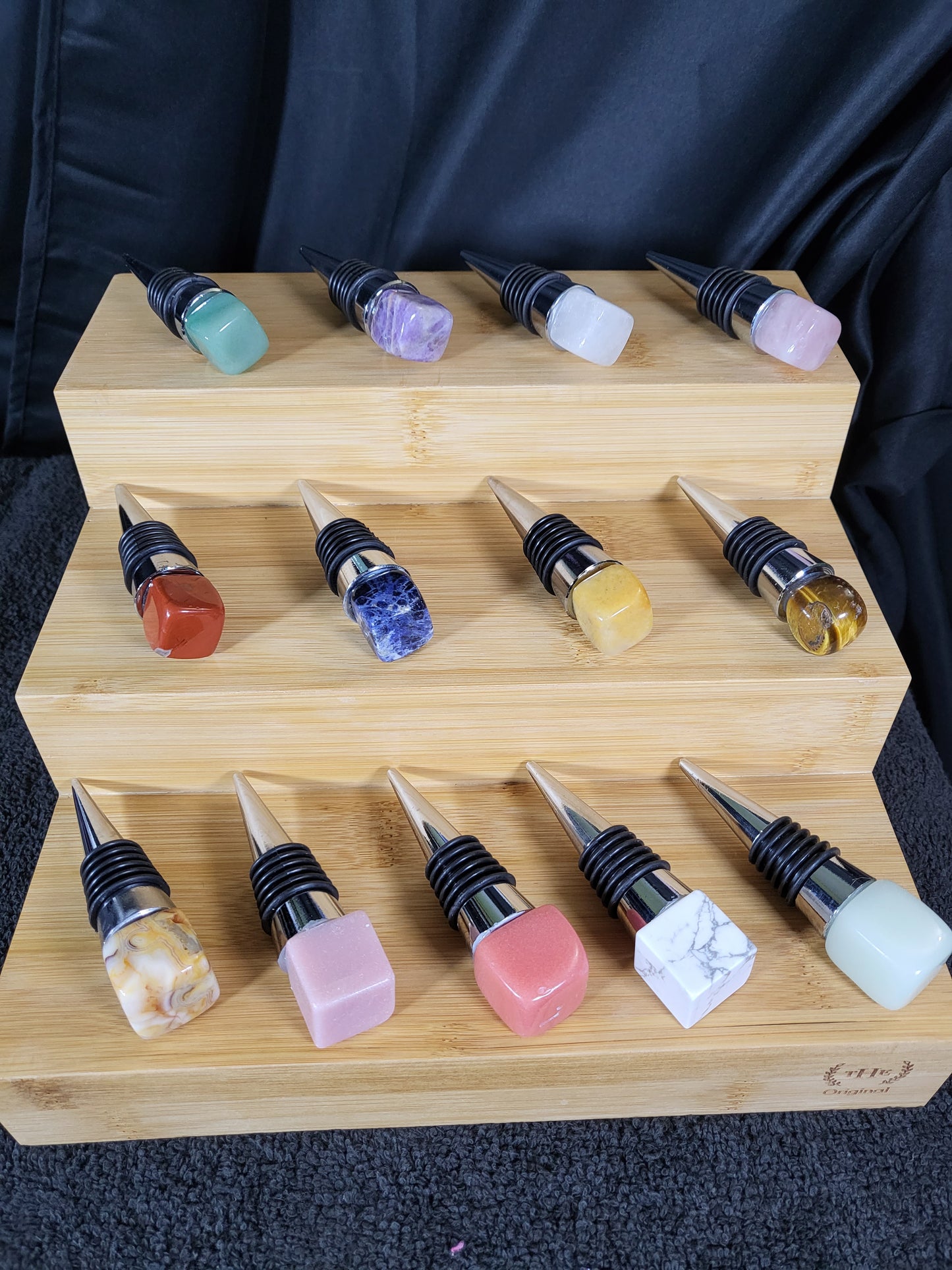 Wine Stopper with crystal top