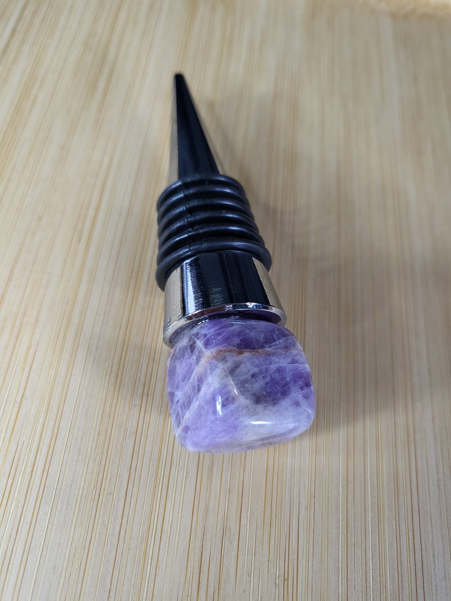 Wine Stopper with crystal top