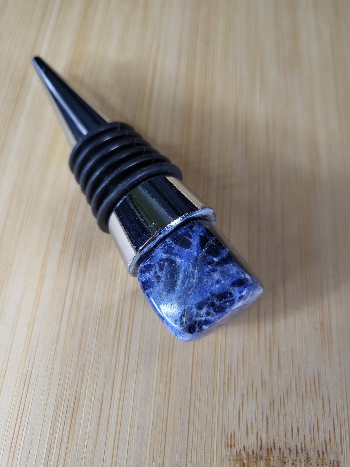 Wine Stopper with crystal top