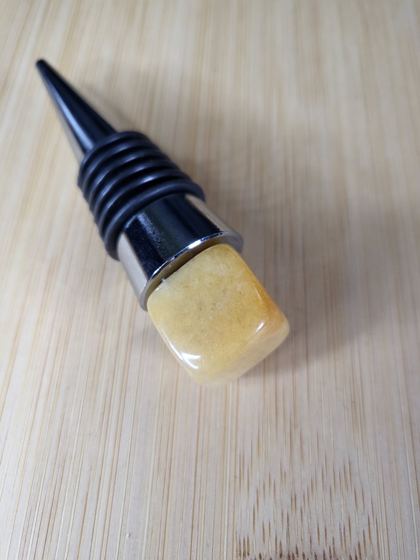 Wine Stopper with crystal top