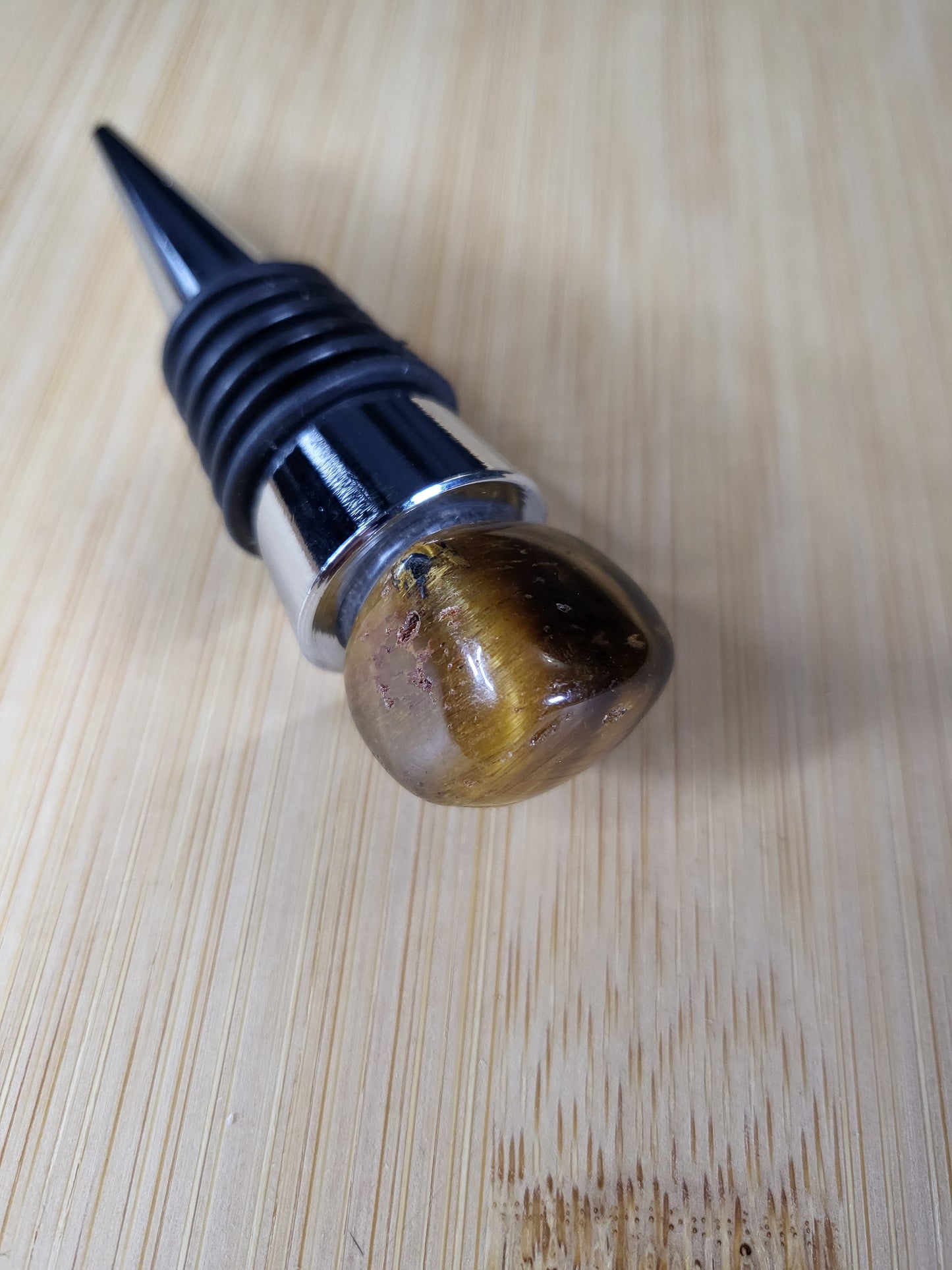 Wine Stopper with crystal top