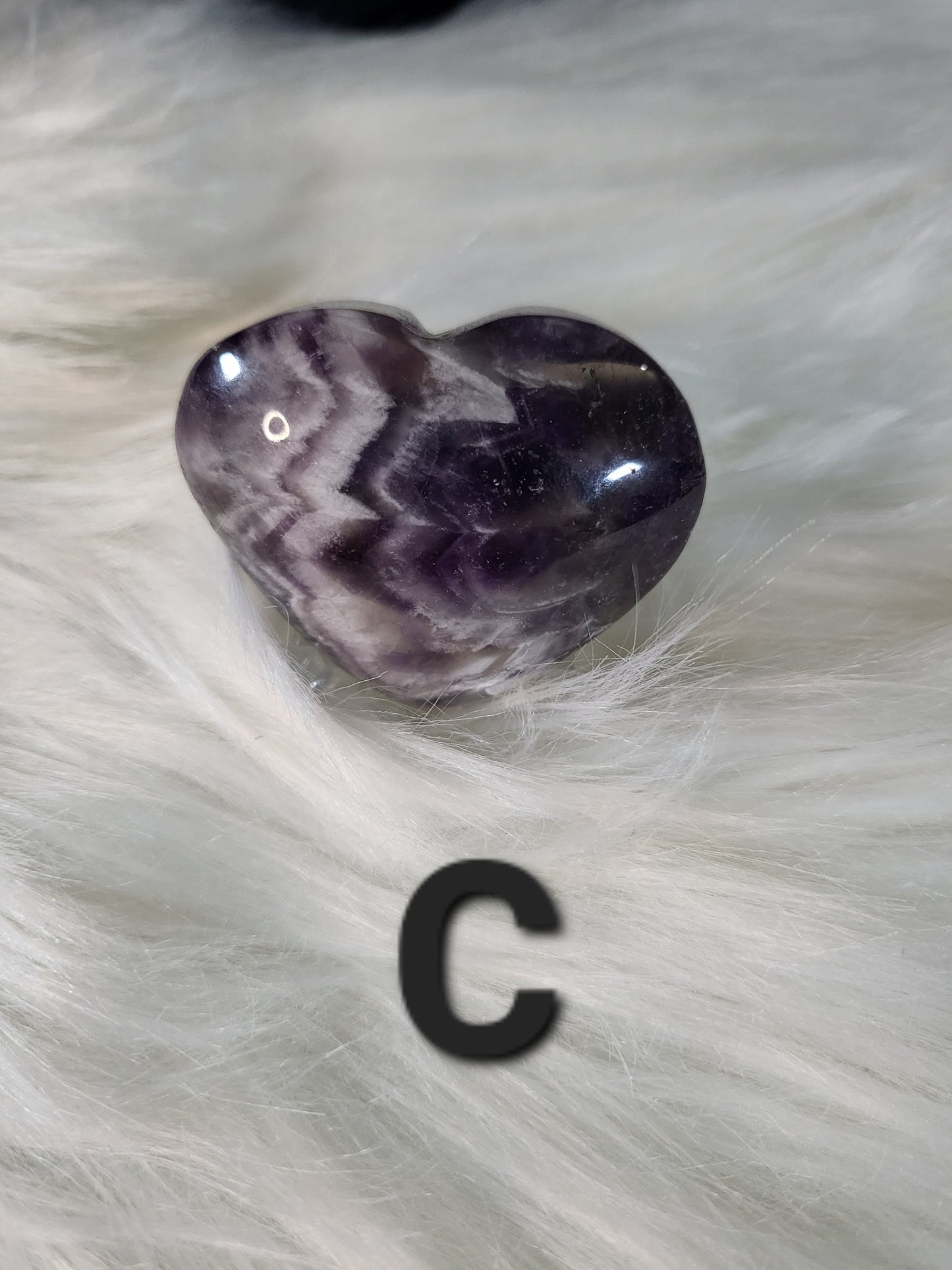 Dream Amethyst Hearts