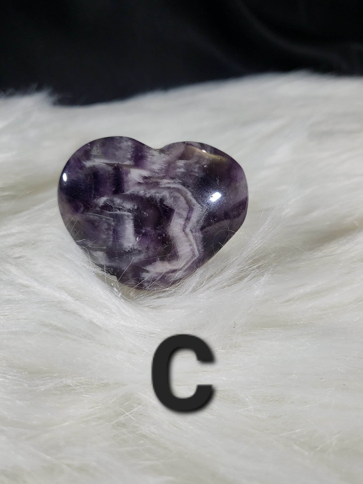 Dream Amethyst Hearts
