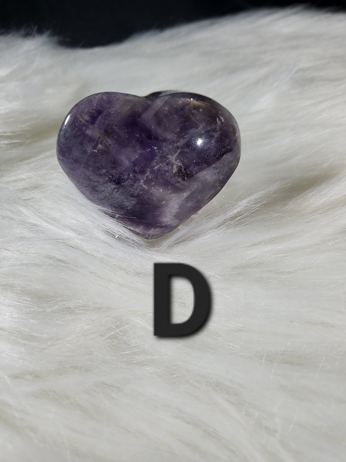 Dream Amethyst Hearts